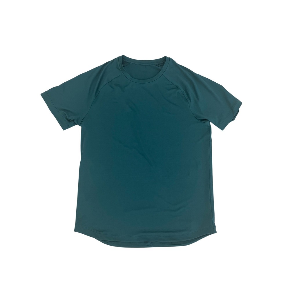 CRZ YOGA Womens Short Sleeve Athletic Shirt Forest Green Size S NWT
